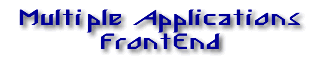 Multiple Applications FrontEnd